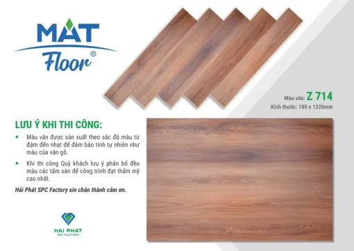 Sàn Nhựa Hèm Khóa Matfloor Z714