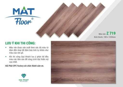 Sàn Nhựa Hèm Khóa Matfloor Z719