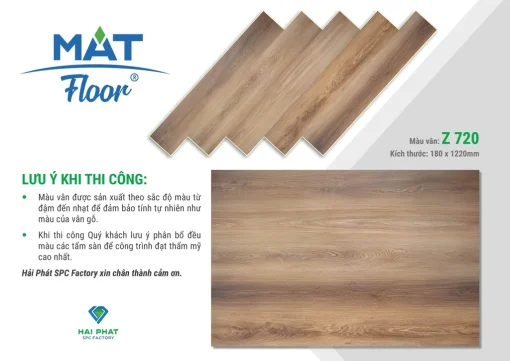 Sàn Nhựa Hèm Khóa Matfloor Z720