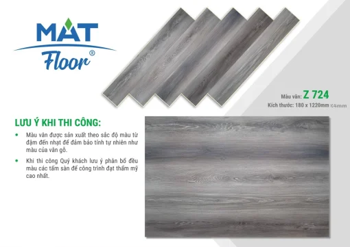 Sàn Nhựa Hèm Khóa Matfloor Z724