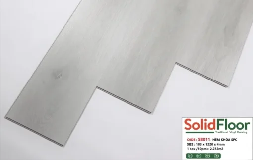 Sàn Nhựa Hèm Khóa Solid Tile S8011