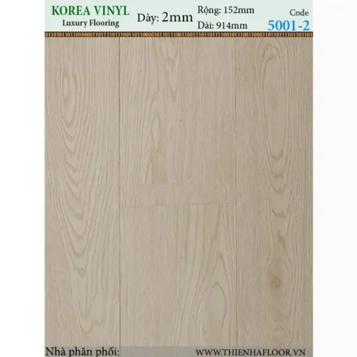 Sàn Nhựa Korea Vinyl 5001