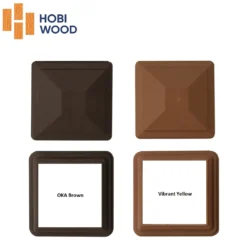 Bộ nắp trụ - chân trụ Hobi Wood HB-P100