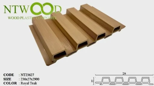 Tấm ốp lam 4 sóng NTWood NT23627