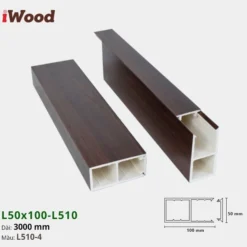 Lam Gỗ Nhựa Iwood L50x100-l510-4 1