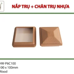 Nắp trụ gỗ nhựa Hwood HW-P6C100