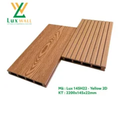 Sàn gỗ ngoài trời Luxwall LUX140H22-2D Yellow