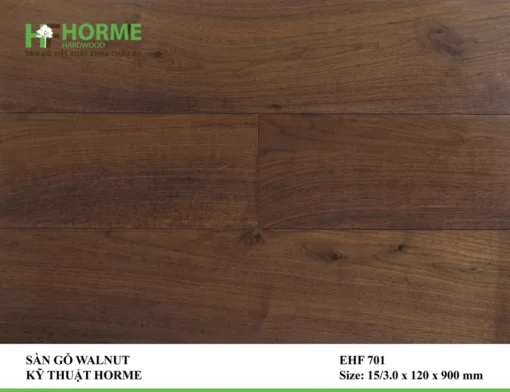 Sàn gỗ walnut kỹ thuật EHF701