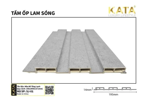 Tấm Ốp Lam Sóng Kata Sj-01