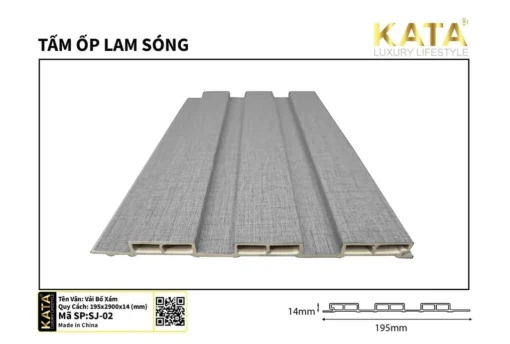 Tấm Ốp Lam Sóng Kata Sj-02