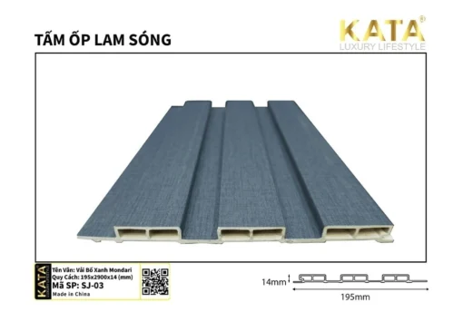 Tấm Ốp Lam Sóng Kata Sj-03