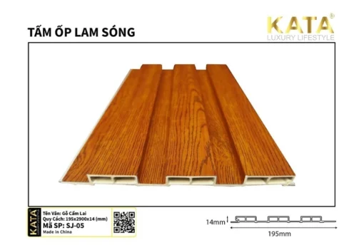 Tấm Ốp Lam Sóng Kata Sj-05