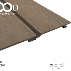 Tấm ốp gỗ nhựa NTWood NTD148Q21 Wood