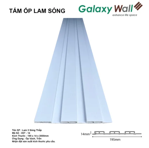 Tấm ốp Lam Sóng Galaxy Wall 3st-14