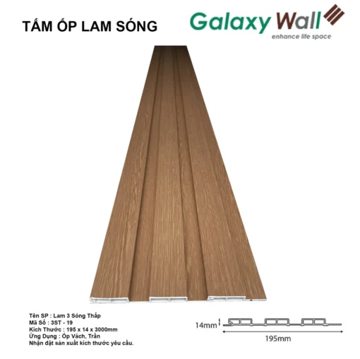 Tấm ốp Lam Sóng Galaxy Wall 3st-19