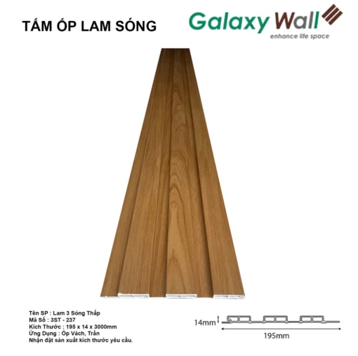 Tấm ốp Lam Sóng Galaxy Wall 3st-237