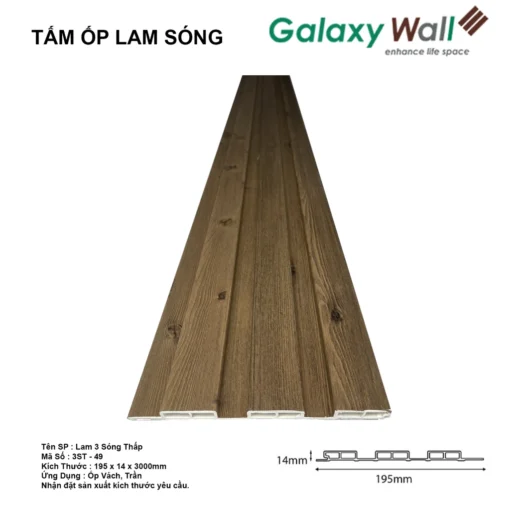 Tấm ốp Lam Sóng Galaxy Wall 3st-49