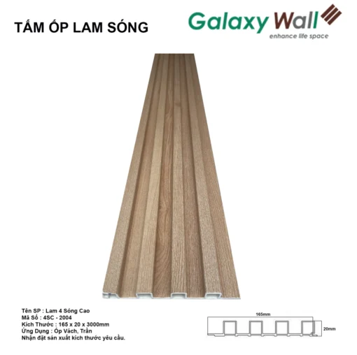 Tấm ốp Lam Sóng Galaxy Wall 4sc-2004