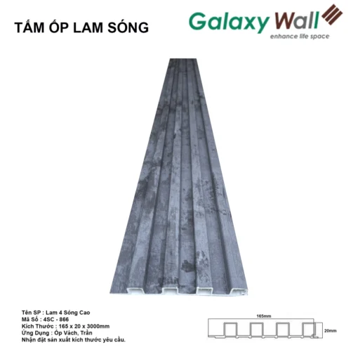 Tấm ốp Lam Sóng Galaxy Wall 4sc-866