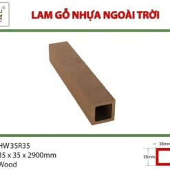 Thanh lam gỗ nhựa ngoài trời Hwood HW35R35