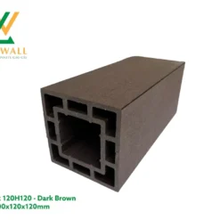 Trụ Cột Pergola Luxwall Lux120h120 Dark Brown