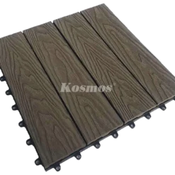 Vỉ gỗ nhựa Koswood 3D VI300 Copper Brown