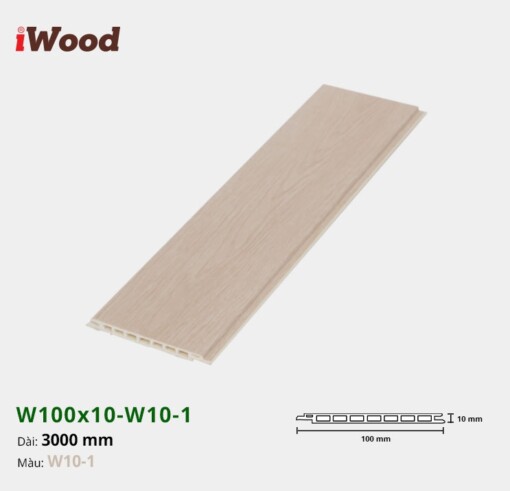 Tấm ốp Iwood W100x10-w10-1