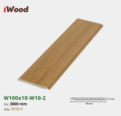 Tấm ốp Iwood W100x10-w10-2