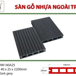 Sàn gỗ ngoài trời Hwood HW140A25 San-go-nhua-hwood-hw140a25-dark-grey.webp