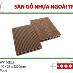Sàn gỗ ngoài trời Hwood HW140E25 San-go-nhua-hwood-hw140e25-wood.webp