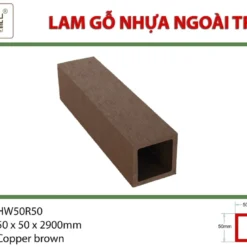 Thanh lam gỗ nhựa ngoài trời Hwood HW50R50 Thanh-lam-hop-hwood-hw50r50-copper-brown.webp