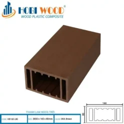 Thanh lam gỗ nhựa ngoài trời Hobi Wood HB160L80 Thanh-lam-hop-hobiwood-hb160l80-oka-brown.webp
