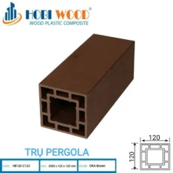 Trụ cột Pergola Hobi Wood HB120-C120 Tru-cot-pergola-hobiwood-hb120-c120-oak-brown.webp